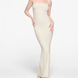 Skims soft lounge long slip dress